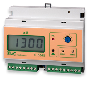 Capteur interchangeable sur site C 3645, émetteur de conductivité avec support technique gratuit