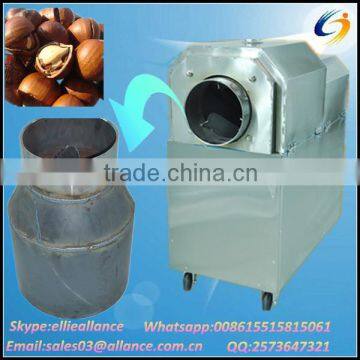 Product quality protection continuous fast cashew nuts roasting machine