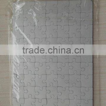 High quality fashion custom A5 blank jigsaw puzzle for sublimation