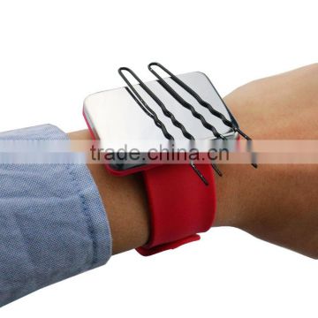 Magnetic Bracelet for Holding Hair Bobby Pins Hairpin Hairdressing Equipment Like Pin Cushion