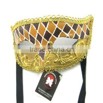 Custume Carnival Accessories HT-HF027 Plastic Half Face Party Eye Mask and Funny Eye Mask photo-4