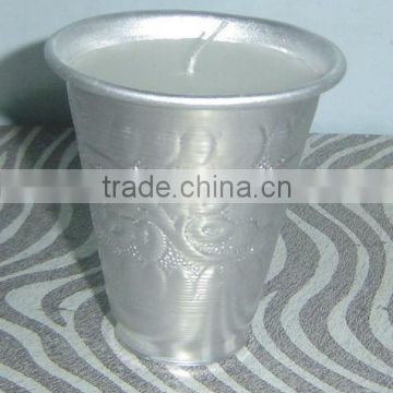 Candle T light holder with glass ELR- 943