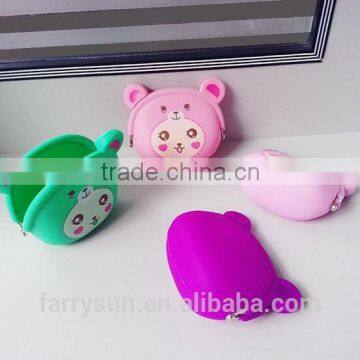 Fashionable Animal Waterproof Rubber Silicon Coin Purse photo-6