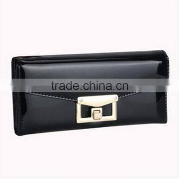 Fashion Bright pu Lady Long Wallet photo-6