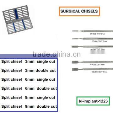 implant split chisel set