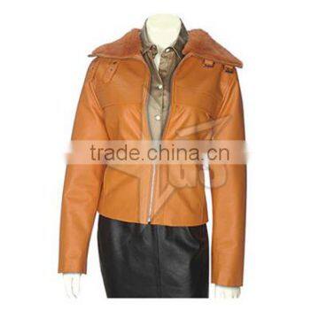 Women Stylish Fashion Leather Jackets/ ladies leather jacket