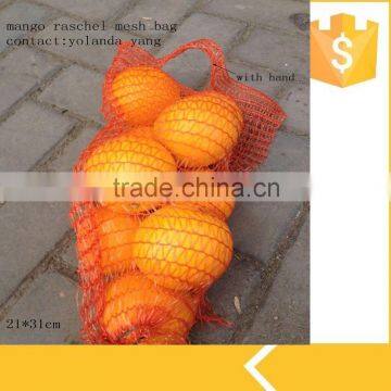 23kg raschel mesh vegetable fruit bags for packing watermelon