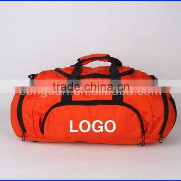 2016 shoulder tote barrel shape sports duffel bag wholesale