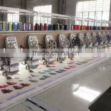 6needles 21heads Flat Single Sequin Embroidery Machine photo-6