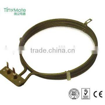 Coiled electrical toaster heating element