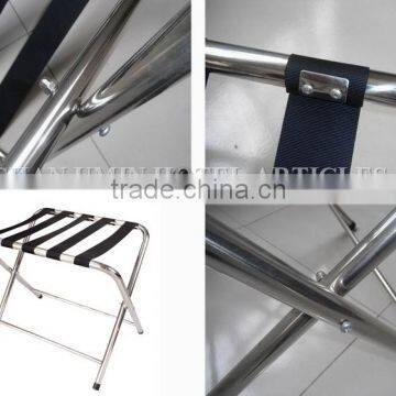 Folding Stainless Steel Luggage Stand photo-3