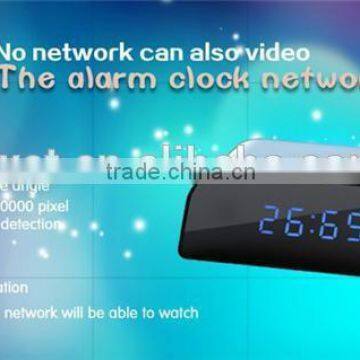 Newest Wifi 1080P Hidden Spy Cam IP Camera Alarm Clock Mini Camcorders HD 160 Deg With Night Vision Black Support 32GB TF Card photo-4