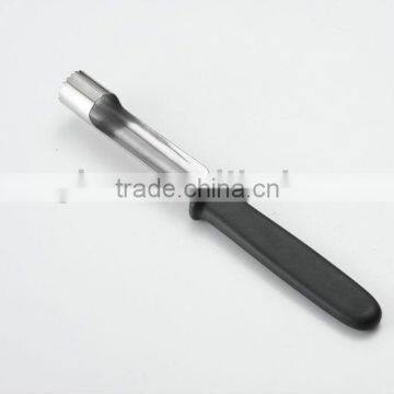 black plastic handle stainless steel corers