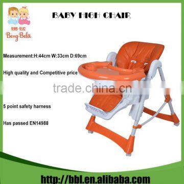 Manufacturer High Quality Lower Price EN14988 Indoor Baby Dinning Chair Feeding Chair photo-2