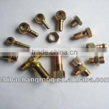 swaged hose fittings hydraulic crimp hose fittings