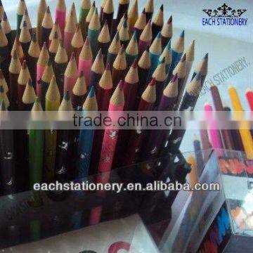 7" Drawing Wooden Color Pencil Set With Printing