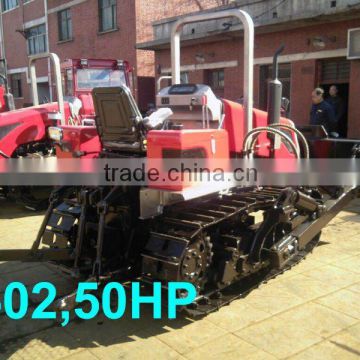 50HP CRAWLER TRACTOR,diesel engine,with ROPS,BLADE,rear suspension,farm implements