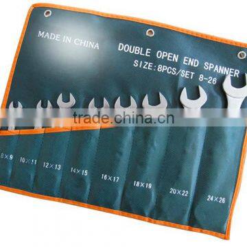 10*6-27 carbon steel Double Open end spanner Set