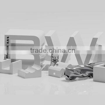 Tungsten Carbide 2 Flute End Milling Cutter For Aluminum PCB photo-6