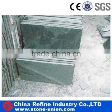 Green natural slate factory direct sale