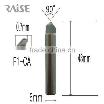 duplicate key dimple cutter F1-CA DZCL1071W for chip key clone machine