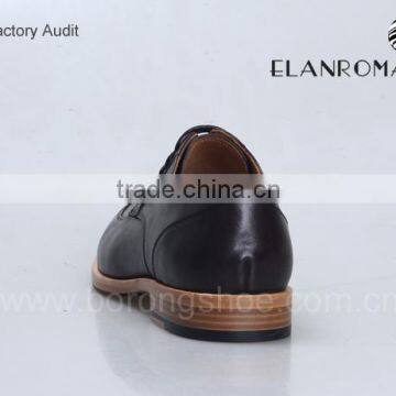 High End Men Leather Dress Shoes Men Derby Shoes Wholesale Leather Shoes photo-4
