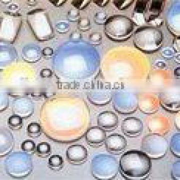 Optical glass magnifier lens