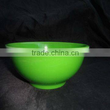 Chinese rice bowl food grade green melamine bowls