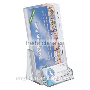 high quality clear acrylic Brochure holders for 4x9''