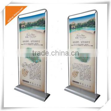 Waterproof outdoor advertising banner stand