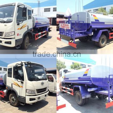 FAW 10000 liter water tank truck, FAW 10000 liter water delivery truck,10 m3 water pump truck