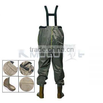 CHN-81250N adjustable fashion fishing boots brown fishing waders