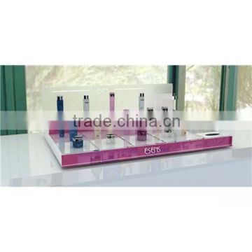 cosmetic display unit, acrylic display, acrylic makeup organizer, cosmetic display rack