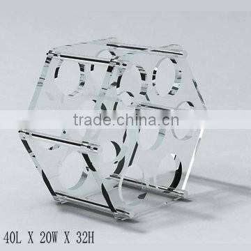 GH-RZ258 Shenzhen Guihe Factory Direct Sale Cheap Acrylic Wine Display Rack Wholesale Bottle Rack / Holder photo-4