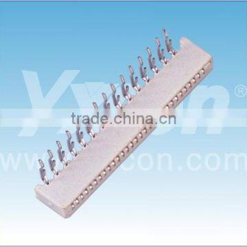 Dongguan Yxcon 1.0mm pitch single way contact right angle FPC connector