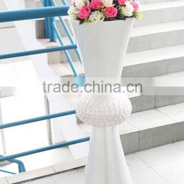 2016 High quality resin wedding decoration column;White decorative resin pillars wedding decoration(S-148)