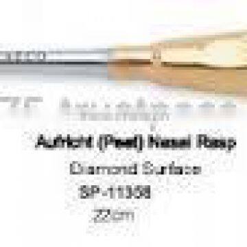 Aufricht (Peet) Nasal Rasp Diamond Surface 22cm