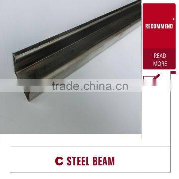 u profile steel beam sizes 75x40x5 hot rolled steel channel