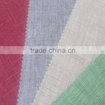 100% polyester Fabric for sofa or Upholstery Linen Look Fabric/Linen Fabric/Sofa Upholstery Fabric