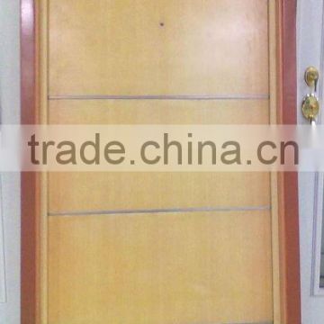 wooden fire proof door , exterial door