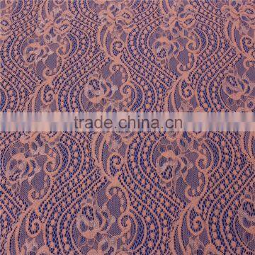 Massive Stock French Fancy Nylon Spandex Stretch Lace Fabric photo-2