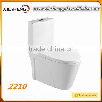 High-size Excellent design bathroom water colset Middle East design Washdown 3L one piece toilet