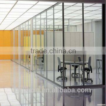 Great sale used office frameless partition glass wall