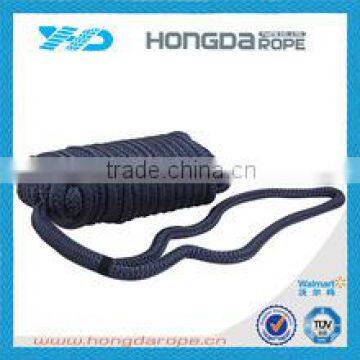 Dark Color 8 strand PP marine towing rope for sailing boat