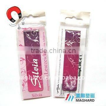 Rubber Magnet Bookmarks name tag Silvia/art bookmarks