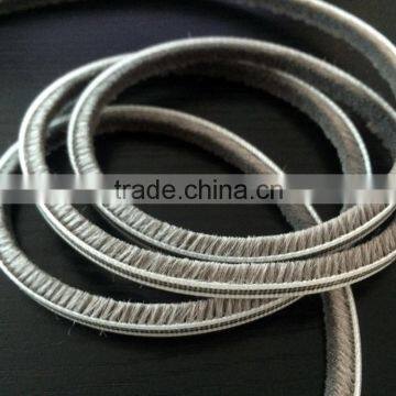 Wool Pile Weather Strip,Non-Silicon Wool Pile 5*6