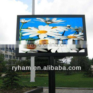 static drive mode P16 outdoor full color waterproof led advertising billboard display