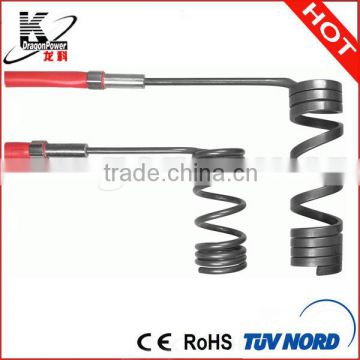 Spring heating element