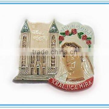 Medugorje ceramic souvenir magnet