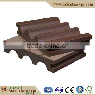 chocolate color outdoor wpc board